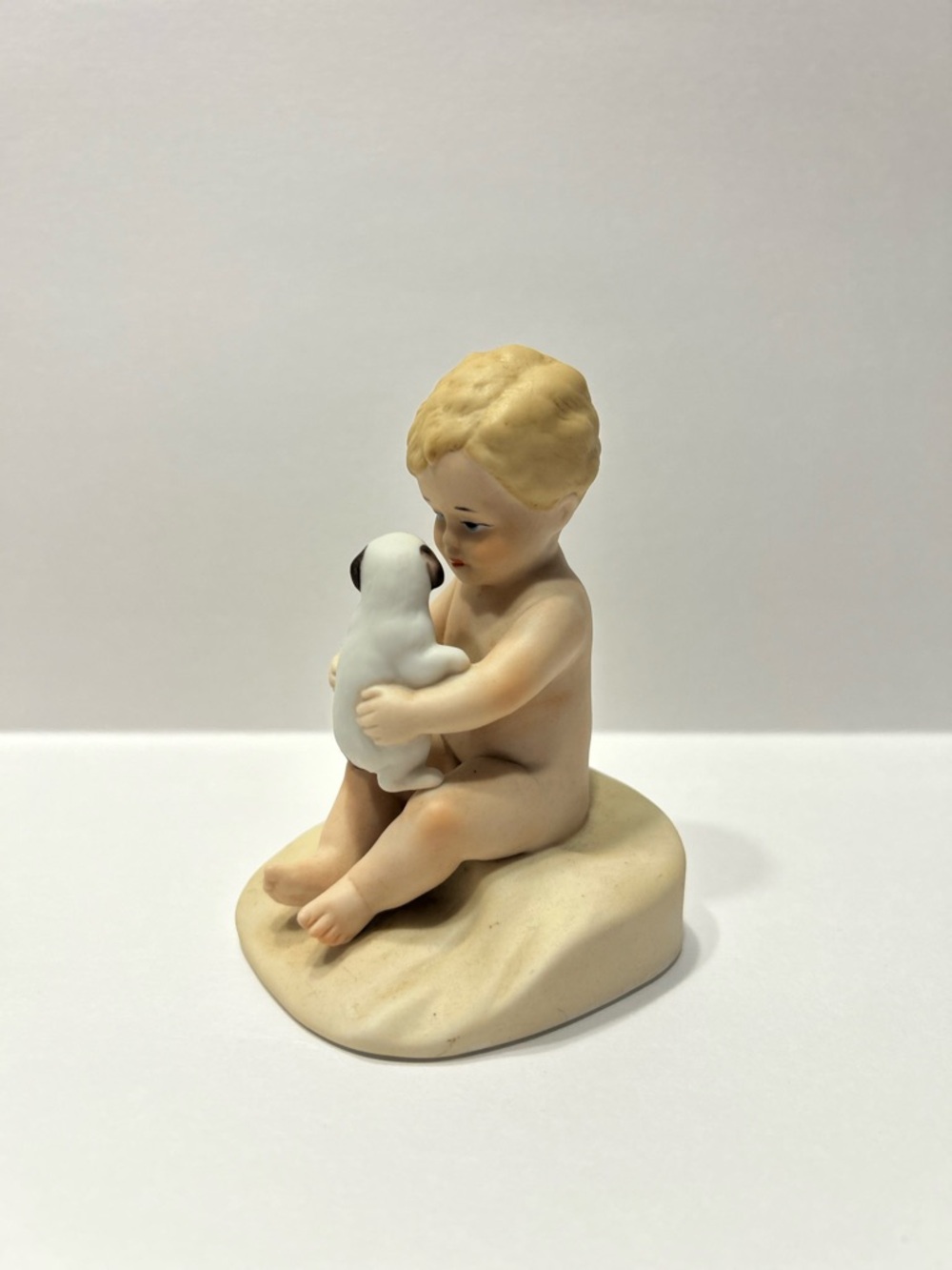 Bessie Pease Gutmann “CHUMS” Ceramic Figurine